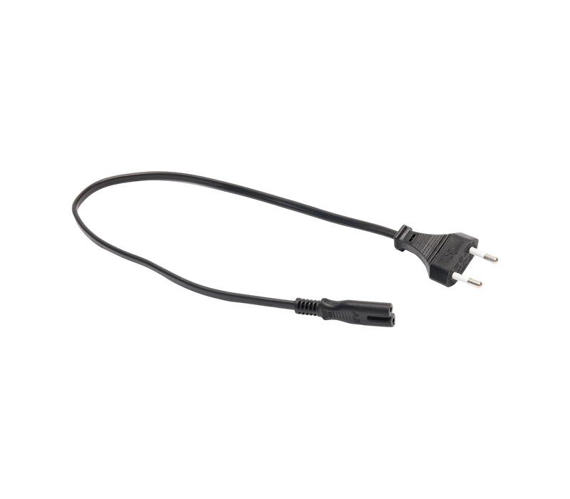 JT007/FY001+ST2/FY-ST2 2,5A 250V Evropská standardní dvoukolíková zástrčka s konektorem IEC C7