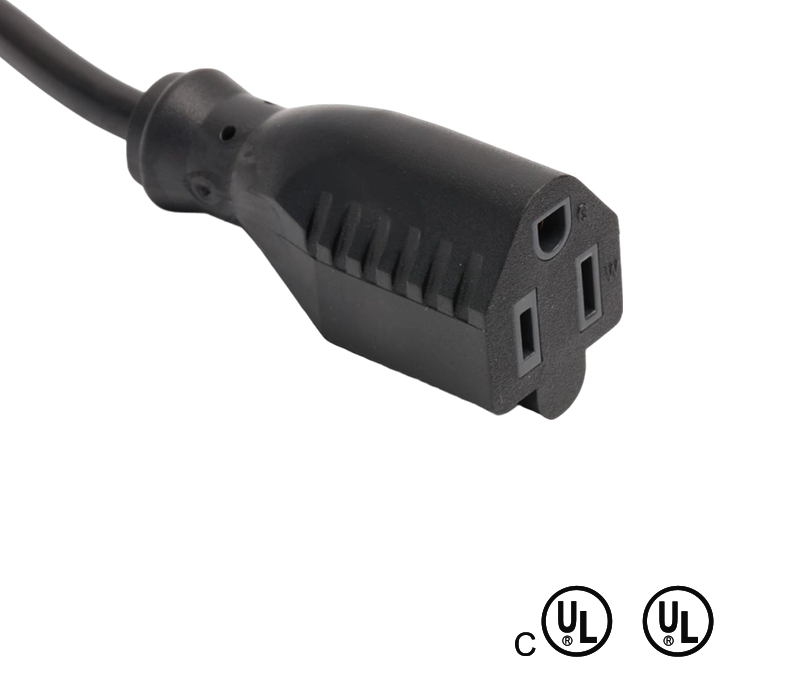JT-3Z 10A 125V Americká tříkolíková zásuvka