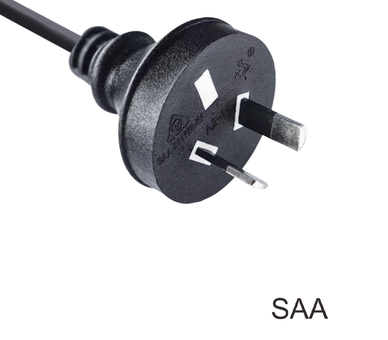 A2-7/10 10A 250V australská standardní dvoukolíková zástrčka