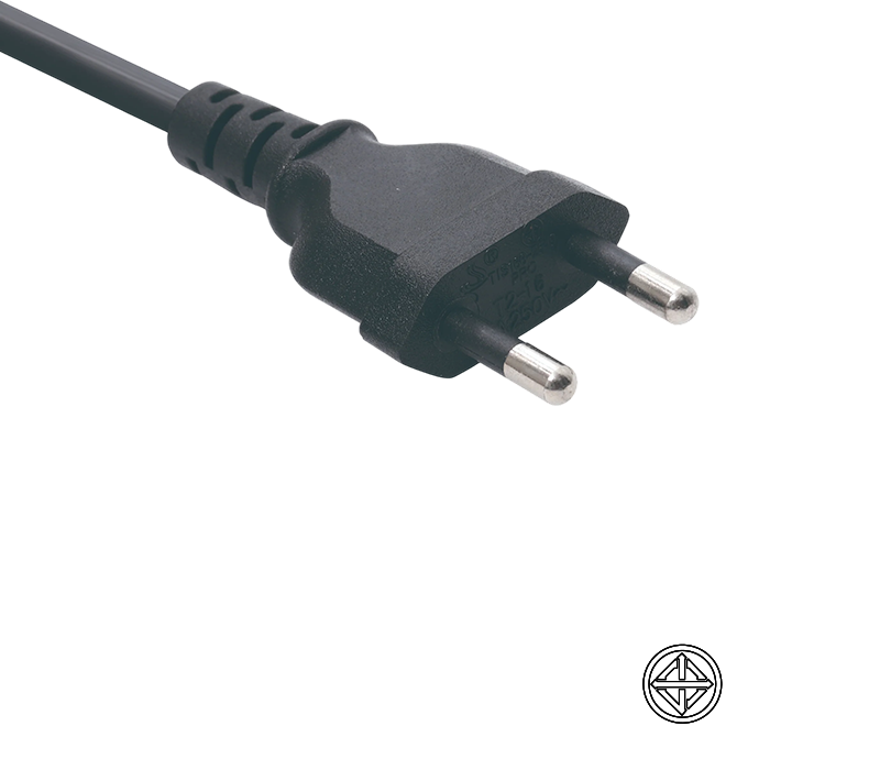 T2-3/6/10/16 16A 250V Thajsko Two-Pin Plug