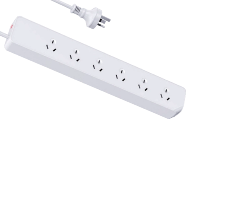 AU02 Power Strip v australském stylu se šesti výstupy
