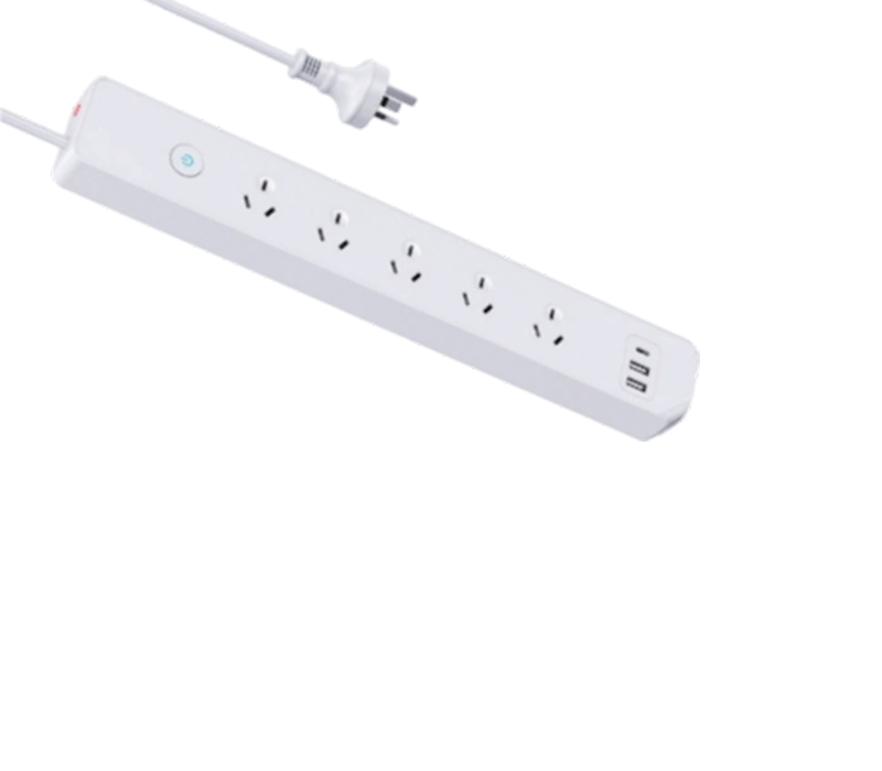 AU06 Power Strip v australském stylu s 5 výstupy